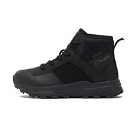 Berghaus Kids’ Galactic Mid Walking Boot with High Traction Sole, Waterproof, Breathable, Lightweight, Vegan Friendly Trainer (SolidBlack, UK Footwear Size System, Big Kid, Numeric, Medium, 5)