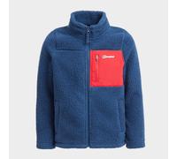 Berghaus Kids' Stirlin Borg Full Zip Fleece, Dark Blue 11-12Y