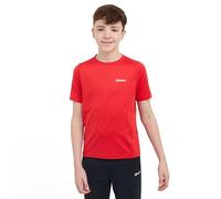 Berghaus Kids' Tech Tee (UK, Age, 11 Years, 12 Years, Regular, Red)