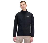 Berghaus male Ghlas 3.0 Water Resistant Softshell Jacket - Black, Black,Taupe