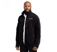 Berghaus Men’s Torus Fleece with Polartec Classic Microfleece, Full Zip & 2 Pockets, Soft, Warm, Lightweight & Durable Jacket (UK, Alpha, L, Regular, Regular, Black)