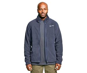 Berghaus Men’s Torus Fleece with Polartec Classic Microfleece, Full Zip & 2 Pockets, Soft, Warm, Lightweight & Durable Jacket (UK, Alpha, L, Regular, Regular, Blue)