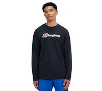 Berghaus Mens 2026 Big Logo Graphic Long Sleeve Cotton Classic Comfy T-Shirt