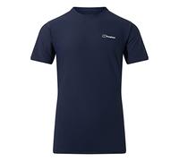 Berghaus Men's 24/7 Short Sleeve Crew Tech Baselayer T-Shirt, Dusk, M