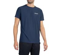 Berghaus Men's 24/7 Short Sleeve Crew Tech Baselayer T-Shirt | Moisture Wicking | Breathable, Dusk, 3XL