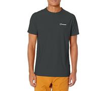 Berghaus Men's 24/7 Short Sleeve Crew Tech Baselayer T-Shirt, Black, XS