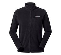 Berghaus Men's Activity Polartec Thermal Pro Interactive Fleece Jacket, Extra Warmth, Soft Feel, Black, XS