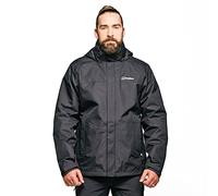 Berghaus Men's Alpha 2.0 Gemni 3in1 Waterproof Jacket | Removable Fleece | Lightweight 3 In 1 Jacket, Black/Black, XL