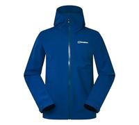 Berghaus Men's Arnaby Lightweight Stretch Waterproof Hooded Jacket | Breathable | Lightweight Rain Coat Waterproof Jacket, Electric Cobalt, XL