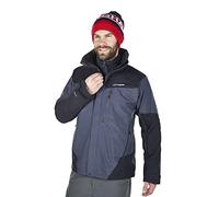 Berghaus Men's Arran Shell Jacket, Durable, Breathable Rain Coat, Carbon/Black, S