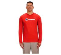 Berghaus Men's Big Logo Long Sleeve Tee, Mica, S