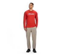 Berghaus Men's Big Logo T-Shirt | 100% Cotton Long Sleeve T-Shirt