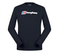 Berghaus Men's Big Logo T-Shirt | 100% Cotton Non-Technical T-Shirt, Black/Black, M