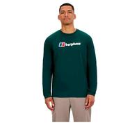 Berghaus Men's Big Logo T-Shirt | 100% Cotton Non-Technical T-Shirt, Green, L