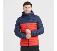 Berghaus Men's Claggan Jacket Insulated, Water-resistant, Lightweight, Hood, 2 Zipped Pockets Red S