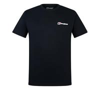 Berghaus Men's Class Logo T-Shirt | 100% Cotton Non-Technical T-Shirt, Black/Black, S
