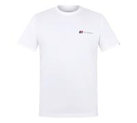 Berghaus Men's Class Logo T-Shirt | 100% Cotton Non-Technical T-Shirt, Pure White, M