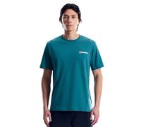 Berghaus Men's Classic Logo Organic T-Shirt, 100% Cotton, Relaxed Fit, Crew Neckline, for Weekend Adventures (UK, Alpha, XXL, Regular, Regular, Northern Storm)