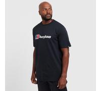 Berghaus Men's Class XL-Logo T-Shirt | 100% Cotton Non-Technical T-Shirt, Black/Black, S