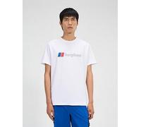 Berghaus Mens Classic Logo T-shirt, White, Size L, Men White