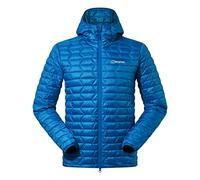 Berghaus Men's Cuillin Synthetic Insulated Hooded Jacket, Extra Warm, Lightweight Design, Turkish Sea/Limoges, XS