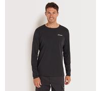 Men's Delta Long Sleeve Tech Tee - Black