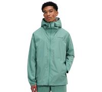 Berghaus Mens Deluge Pro Waterproof Shell | Adjustable Durable Coat Rain Protection Jacket, Light Terrain, L EU