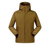 Berghaus Men's Deluge Pro Insulated Waterproof Shell Jacket | Adjustable | Durable Coat | Rain Protection, Oak Moss, XS