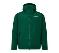 Berghaus Men's Deluge Pro Waterproof Insulated Jacket | Adjustable | Durable Coat | Rain Protection Waterproof Jacket, Green, 2XL