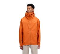 Berghaus Mens Deluge Pro Waterproof Shell | Adjustable Durable Coat Rain Protection Jacket, Blazing Fire, XL EU