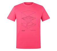 Berghaus Men's Everyday Elements T-Shirt | 100% Cotton Non-Technical T-Shirt, Fiery Pink, 3XL