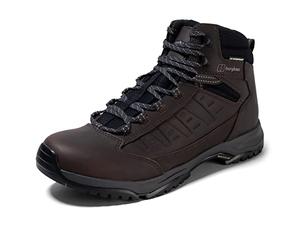 Berghaus Men's Expeditor Ridge 2.0 Waterproof Walking Boots | Breathable | Durable | Extra Cushion, Black/Brown, 8.5