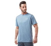 Berghaus Men's Explorer Basecrew Short Sleeve T-Shirt, Blue, L
