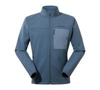 Berghaus Men's Ghlas 2.0 Windproof Softshell Jacket | Extra Warm | Adjustable | Environmentally Conscious, Trooper/Soft Slate, 2XL