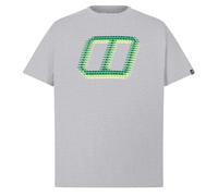 Berghaus Men's Glitched Blocks Tee, Grey Marl BCI, L