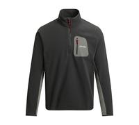Berghaus Men's Fleece Helvellyn Half-Zip - Polyester Midlayer, Quick-Drying - Black L