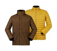 Berghaus Mens Hillwalker 2.0 Gemini Waterproof 3-in-1 Jacket in Brown Polyamide - Size 2XL