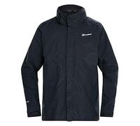 Berghaus Men's Hillwalker 3-in-1 Gore-Tex Waterproof Jacket, Durable, Breathable Rain Coat, Black, L
