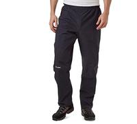 Berghaus Men's Hillwalker Gore-Tex Waterproof Trousers | Durable | Comfortable Fit Overtrousers, Black/Black, XL 31