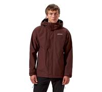 Berghaus Men's Hillwalker Interactive Gore-Tex Waterproof Shell Jacket | Breathable | Durable Waterproof Jacket, Cedar Brown, XS