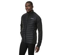 Berghaus Mens Hottar Hybrid Jacket, Extra Warm, Lightweight Design Synthetic Insulated, Black, M EU