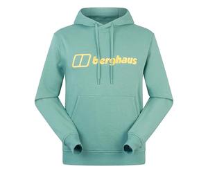Berghaus Men's Logo Pullover Hoodie | Added Warmth | Extra Comfortable Hoodie, Light Terrain, 2XL
