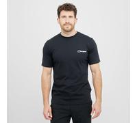Berghaus Men's Class XL-Logo T-Shirt | 100% Cotton Non-Technical T-Shirt, Black/Black, S
