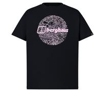 Berghaus Mens Map Of The Toon T-Shirt Black XL