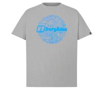 Berghaus Mens Map Of The Toon T-Shirt Grey L