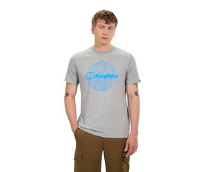Berghaus Men's Map of the Toon T-Shirt | Organic Cotton Tee (Pack of 1)