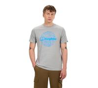 Berghaus Men's Map of The Toon Tee, Grey Marl BCI, 3XL