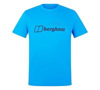 Berghaus Men's Mountain Checklist T-Shirt | 100% Cotton Non-Technical T-Shirt, Mountain Blue, S