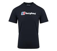 Berghaus Men's Organic Big Classic Logo T-Shirt, Black, S