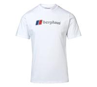 Berghaus Men's Organic Big Classic Logo T-Shirt, Pure White, S
